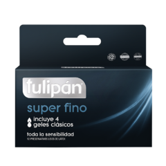 Preservativo Tulipán Super Fino x 12 un.