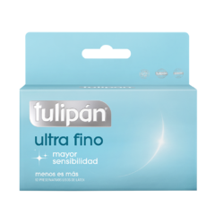 Preservativo Tulipán Ultra Fino x 12 un.