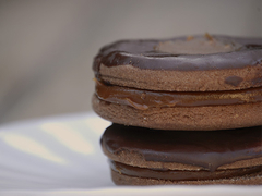 Alfajor de chocolate