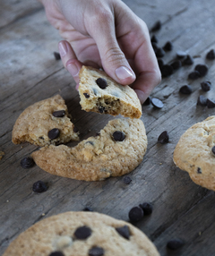 Cookie con chocolate