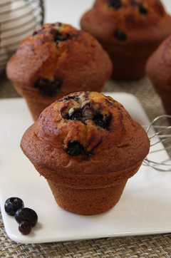 muffin de arandanos