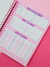 Caderno Colegial Milky - Dac - 10 matérias - 160 folhas - Rosa Pastel - 17,7 cm x 24 cm - 56 gm folha - comprar online