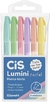 Kit Marca-Texto Cis Lumini Pastel c/6 Cores Variadas