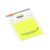 BLOCO ADESIVO ELETROSTÁTICO NEON AMARELO - SMART NOTES 76X76MM - 30FLS - BRW - comprar online