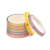 Kit de 8 Fitas Decorativas Washi Tape Small Hot Stamping - Kit 8 unidades Brw - 5mm x 3m