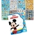 Conjunto de Adesivos Mickey - 8 cartelas - 11 x 14 cm