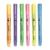 Kit de Marca-Texto Glitter Fluorescente - Molin - 6 Cores - Mumi Papelaria - Papelaria Online - Papelaria Fofa