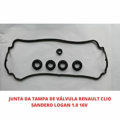 Junta da tampa de válvula Renault Clio Sandero Logan 1.0 16v