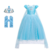 Fantasia Vestido Elsa Cosplay Traje Luxo Infantil (vários modelos) na internet