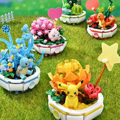 Blocos de Montar Pokemon Plants Series