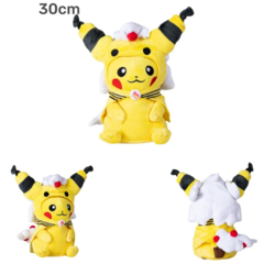 Imagem do Pelúcias Pikachu Cosplay Pokemon (Vários Modelos)