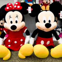 Pelúcias Mickey Minnie Mouse Disney - loja online