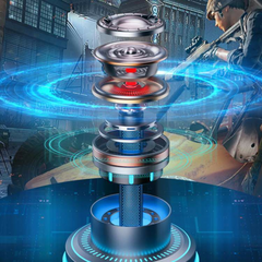 Imagem do Fones de Ouvido Earbuds Gamer Heróis Marvel HD Bluetooth c/ Carregador
