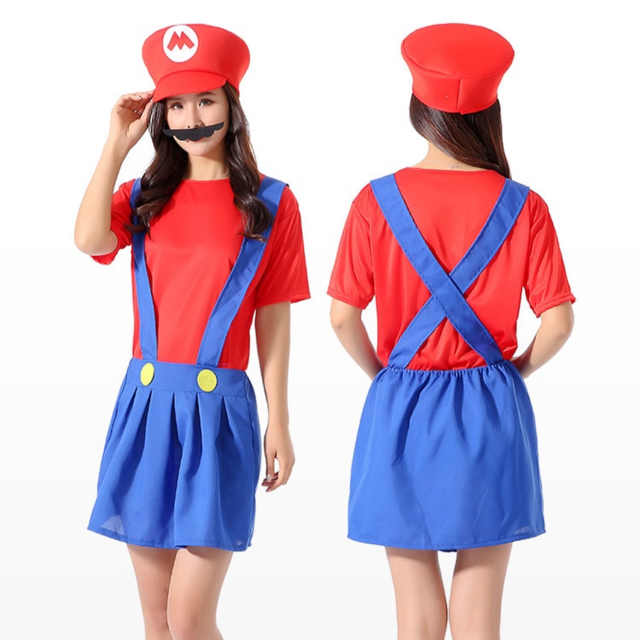 Fantasia Luigi Masculino Adulta cosplay/anime em Promoção na