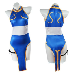 Fantasia Chun Li Game Luta Cosplay