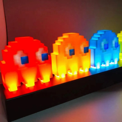 Luminária 3D Led Pac Man - comprar online