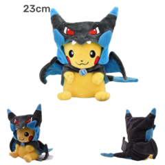 Pelúcias Pikachu Cosplay Pokemon (Vários Modelos)