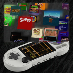 Gamepad Mini Console Portátil c/ 6.000 Jogos HD em Português SF2000