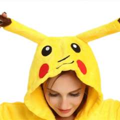 Pijama Pikachu Kigurumi Adulto / Infantil - Quarto Geek Store - Loja de Presentes Criativos, Nerd, Geek e Cultura Pop