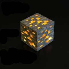 Luminária Cubo Pixel Recarregável Minecraft (Várias Cores) na internet