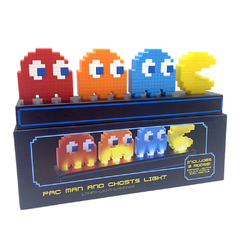 Luminária 3D Led Pac Man