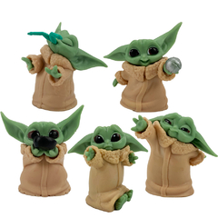 Coleção Action Figures Baby Yoda Grogu 5 pçs - comprar online