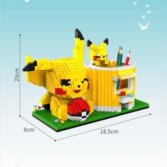 Imagem do Blocos de Montar Pikachu Porta-Lápis 1502pçs