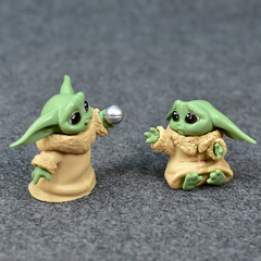 Coleção Action Figures Baby Yoda Grogu 5 pçs - loja online
