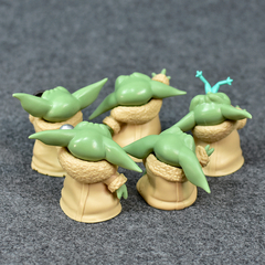 Coleção Action Figures Baby Yoda Grogu 5 pçs - Quarto Geek Store - Loja de Presentes Criativos, Nerd, Geek e Cultura Pop
