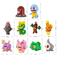 Blocos de Montar Pokémon 1ª Geração (Vários Modelos) - comprar online