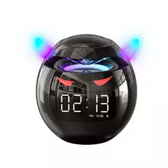 Caixa de Som / Alarme Devil Bluetooth e LED (2 cores) - Quarto Geek Store - Loja de Presentes Criativos, Nerd, Geek e Cultura Pop