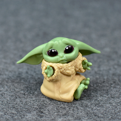 Coleção Action Figures Baby Yoda Grogu 5 pçs na internet