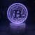 Luminária Bitcoin Led Acrílica 7 Cores na internet