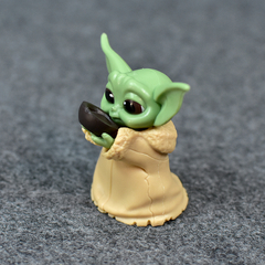 Coleção Action Figures Baby Yoda Grogu 5 pçs - loja online