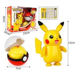 Action Figure + Pokebola - Pokémon Articulável