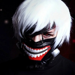 Cosplay Máscara Tokyo Ghoul Kaneki Ken Profissional Adulto Luxo - comprar online