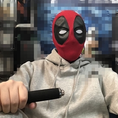 Máscara Deadpool Wade Winston Cosplay Profissional - loja online