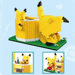 Blocos de Montar Pikachu Porta-Lápis 1502pçs - comprar online