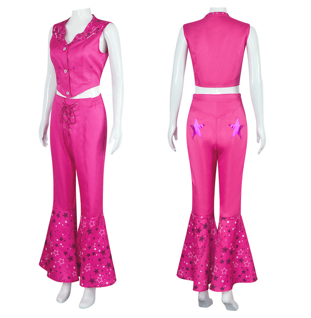 Conjunto Barbie Cowgirl c/ Chapéu e Brincos Filme 2023