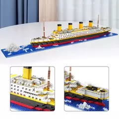 Blocos de Montar Navio Titanic 1.860 pçs