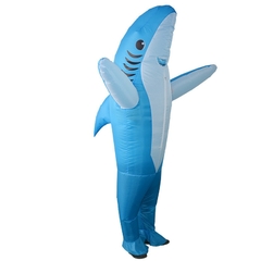 Fantasia Tubarão Shark Inflável Traje Adulto (2 cores) - Quarto Geek Store - Loja de Presentes Criativos, Nerd, Geek e Cultura Pop