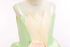 Vestido Tiana Princesa Cosplay Profissional Traje Luxo Infantil - Quarto Geek Store - Loja de Presentes Criativos, Nerd, Geek e Cultura Pop