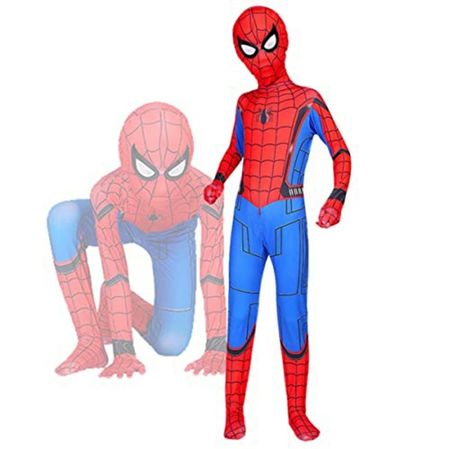 Fantasia Homem-Aranha De Volta ao Lar Tom Holland Traje Filme Adulto /  Infantil