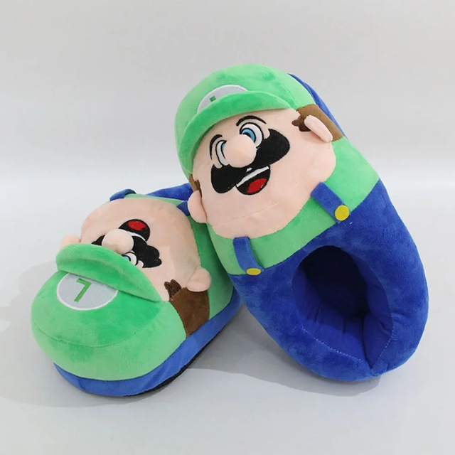 Pantufa Super Mario Bros / Luigi