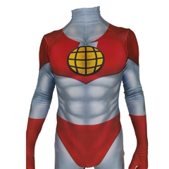 Fantasia Capitão Planeta Cosplay Traje (Adulto/Infantil) - Quarto Geek Store - Loja de Presentes Criativos, Nerd, Geek e Cultura Pop