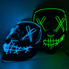 Imagem do Máscara The Purge Uma Noite de Crime com LED