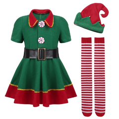 Fantasia Elfo de Natal Adulto / Infantil - comprar online