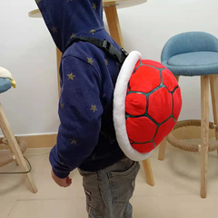 Mochila de Pelúcia Koopa Troopa Tartaruga Mario Bros (vários modelos)