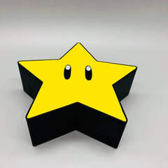 Luminária Estrela Super Mario Bros Star Light LED - comprar online