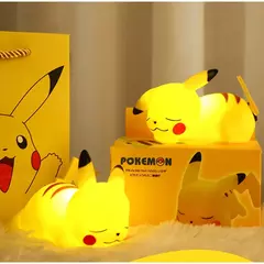Luminária Pikachu Pokémon Lâmpada Noturna Presenteavel (vários modelos) - Quarto Geek Store - Loja de Presentes Criativos, Nerd, Geek e Cultura Pop